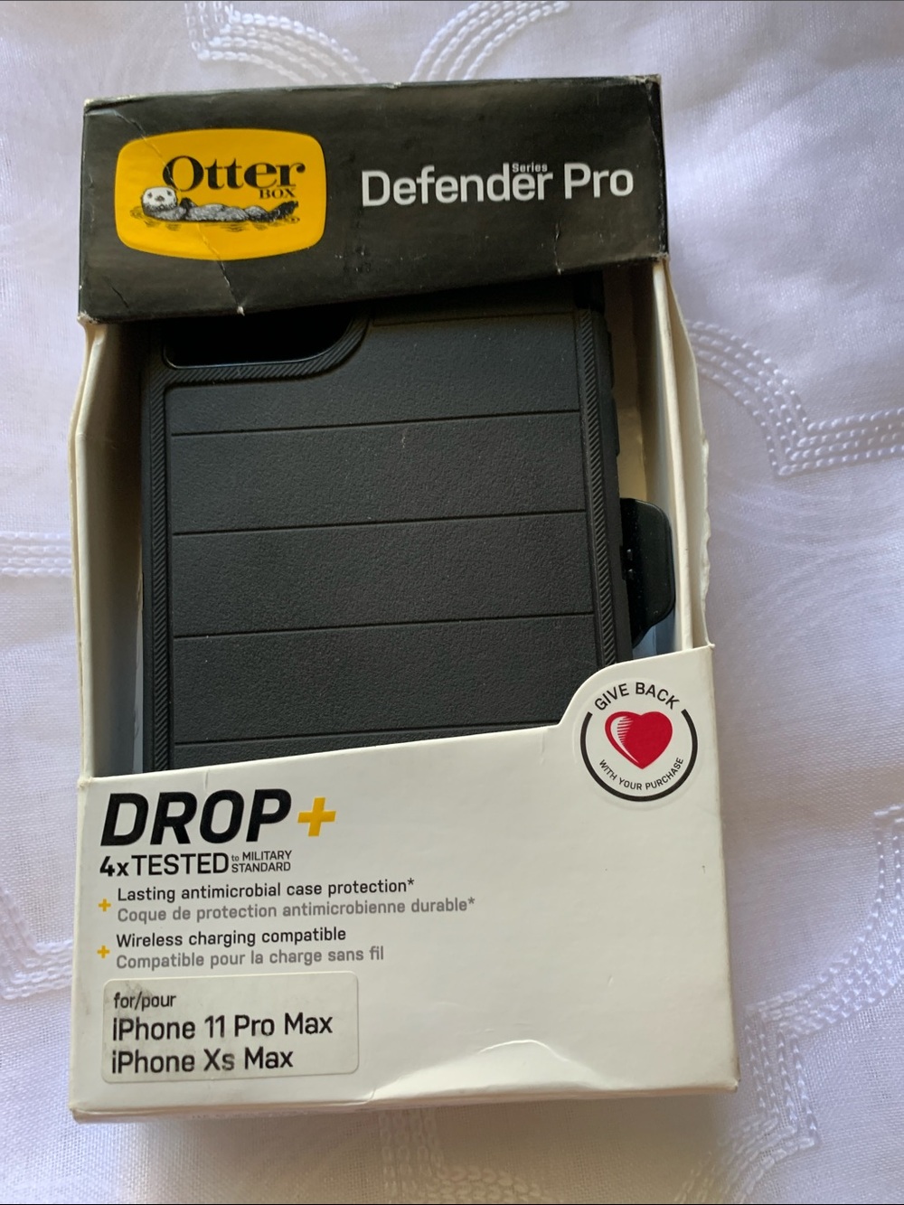 OtterBox Defender Pro Black Rugged Case for iPhone 11 Pro Max / Xs Max